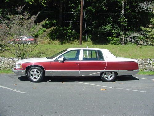 1993 cadillac fleetwood brougham &#034;moby&#034; - my favorite car, with impala ss wheels