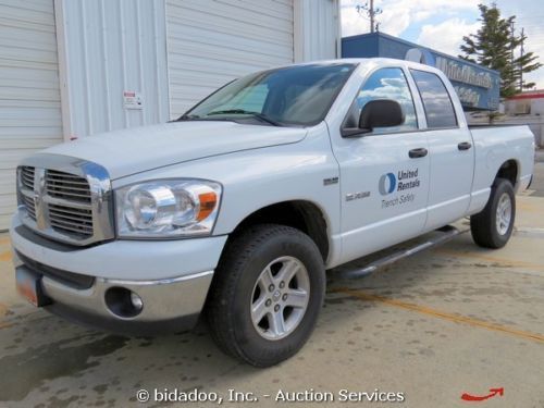 2008 dodge ram 1500 4x4 pickup truck big horn edition v8 hemi 5-spd auto a/c