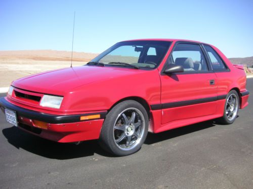 1989 dodge shadow shelby csx