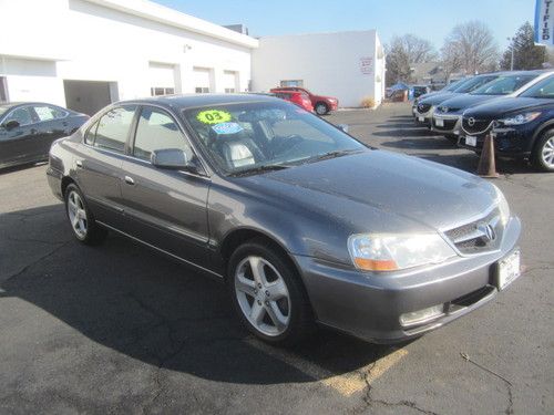 2003 acura tl 3.2l type s  cd a/c  wheel aluminum wheels am/fm stereo