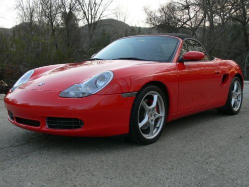 2001 boxster s original owner 23,000 miles special ordered well optioned