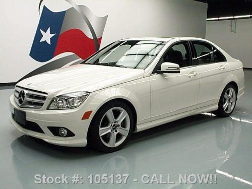 2010 mercedes-benz c300 4matic sport awd sunroof 34k mi texas direct auto