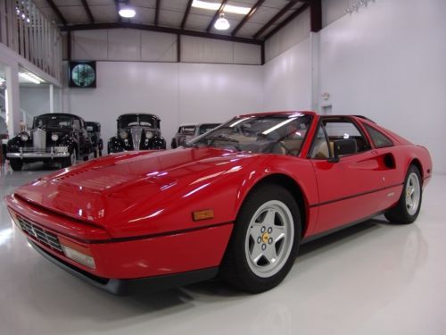 1988 ferrari 328 gts targa,only 11k miles!, just serviced, stunning!