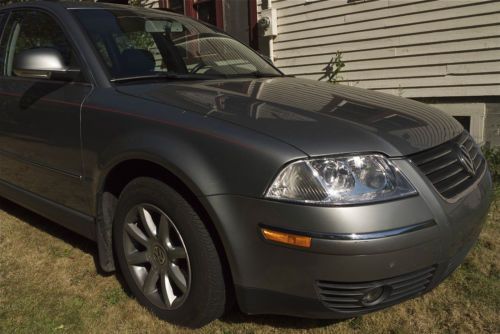 2004 passat wagon 4motion 1.8 turbo manual trans moonroof monsoon heated seats