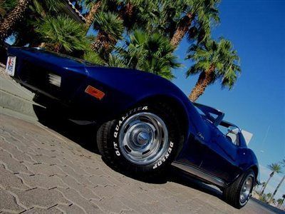 1973 chevrolet corvette 454 big block matching numbers extremely rare no reserv