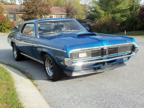 1969 mercury cougar eliminator  rare 1 of 106 blue