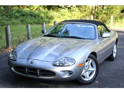 1999 jaguar xk8 v8 convertible southern car super low 35k miles carfax