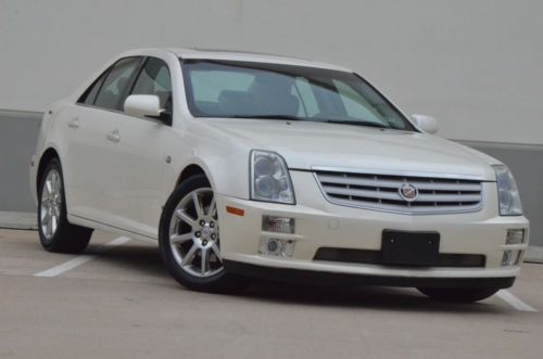 2007 cadillac sts v6 lthr navigation s/roof htd seats fresh trade clean $499 shp