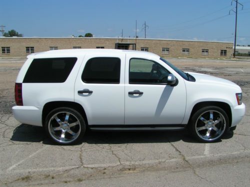 2007 chevrolet tahoe ls sport utility 4-door 5.3l  police pursuit package