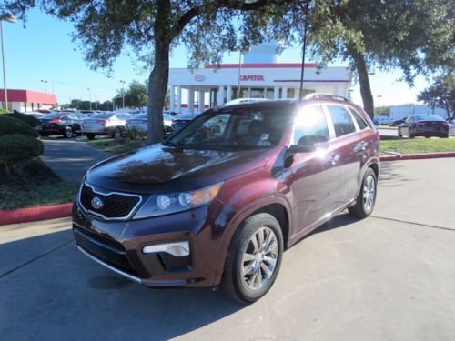 2011 kia sorento sx nav leather sunroof heated seats