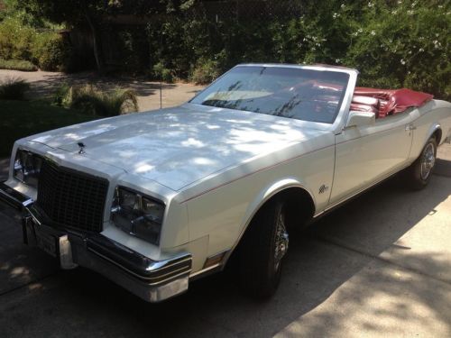 1982 buick riviera convertible in original condition!