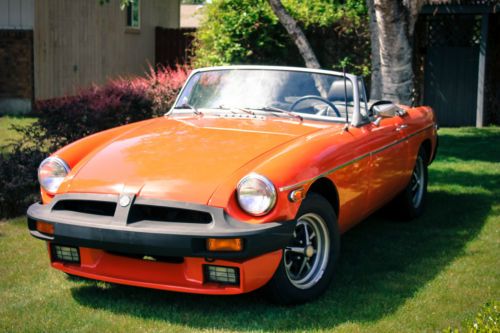 1978 mgb roadster