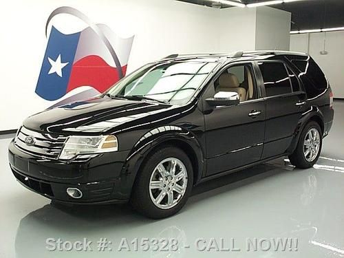 2008 ford taurus x limited awd/4x4 sunroof nav dvd 51k texas direct auto