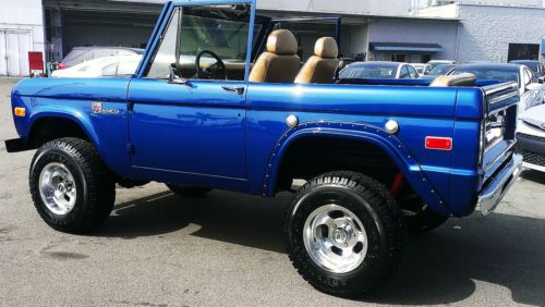 Beautiful classic bronco resto, work just completed, lift, ps