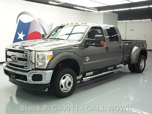 2011 ford f350 crew fx4 4x4 diesel dually air ride 64k texas direct auto