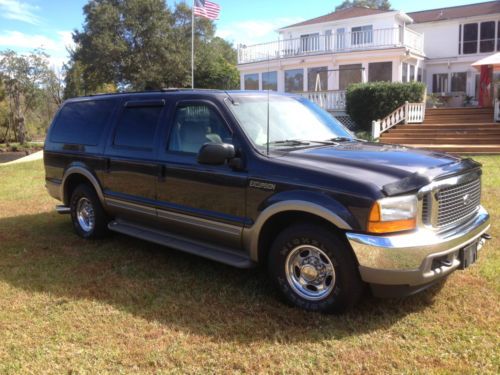 2001 ford excursion limited sport utility 4-door 7.3l