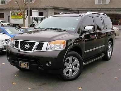 2012 nissan armada 4wd platinum. navigation, rear dvd entertainment