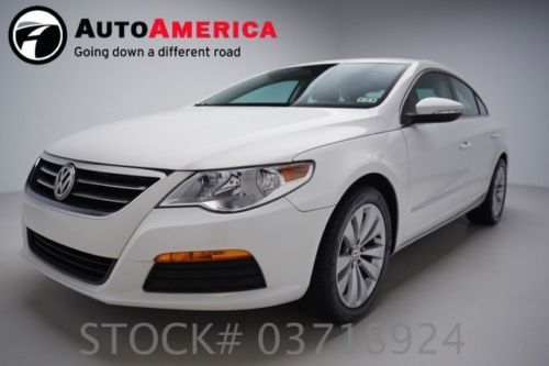 2011 volkswagen cc 4dr sedan sport candy white leather 1 one owner autoamerica