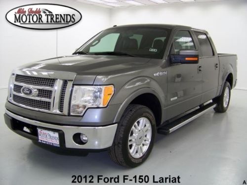 2012 ford f150 crew lariat ecoboost rearcam heated ac seats sony bluetooth 20k