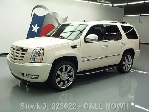 2008 cadillac escalade 7-pass sunroof nav rear cam 58k! texas direct auto