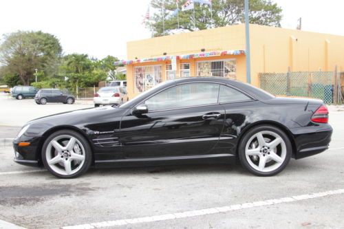 2007 mercedes-benz sl55 amg base convertible 2-door 5.5l
