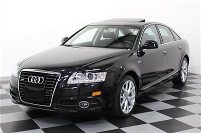 3.0t s-line quattro 33k black on black 11 awd navigation s-line sport package