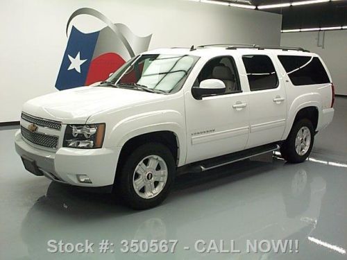 2013 chevy suburban z71 4x4 sunroof dvd htd seats 9k mi texas direct auto