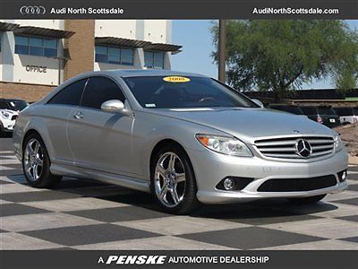 2008 mercedes-benz cl550- p2 package, amg sports package, heated seats-sun roof