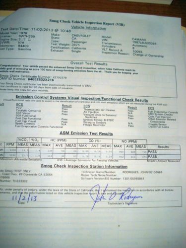 1976 Chevy Camaro LT -- 1970s American Muscle, image 24