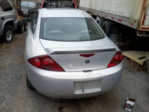 1999 mercury cougar v6 coupe 2-door 2.5l