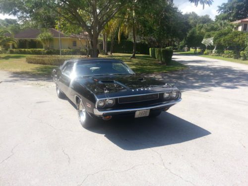 1970 dodge challenger conv. r/t, se  tribute 340-4 spd