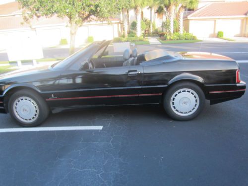 1991 cadillac allante value leader convertible 2-door 4.5l 104k miles - naples