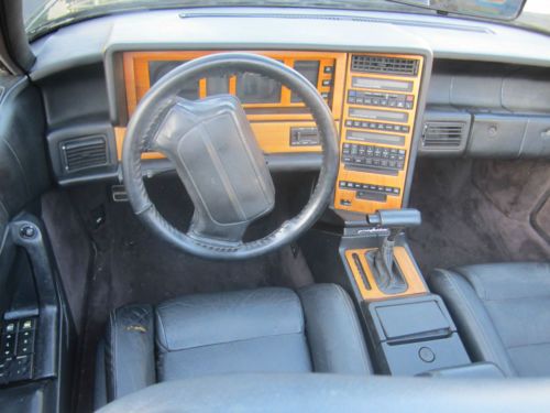 1991 Cadillac Allante Value Leader Convertible 2-Door 4.5L 104k miles - Naples, US $7,450.00, image 4