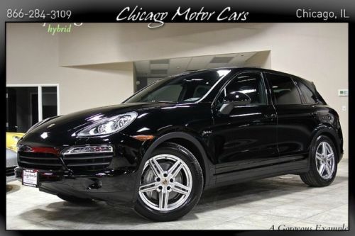 2012 porsche cayenne s hybrid suv $89k + msrp premium pkg plus bose pano roof