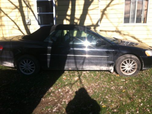 2002 chrysler sebring lxi convertible 2-door 2.7l