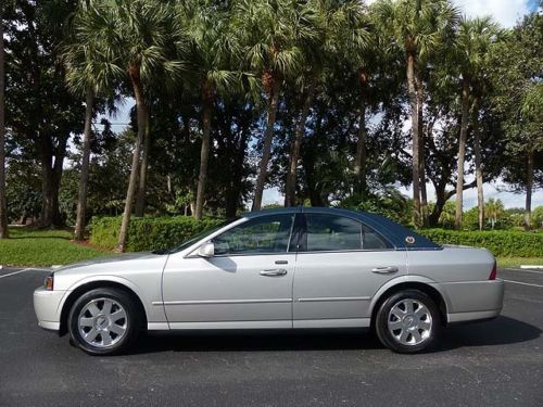 Amazing 2004 lincoln ls - florida car with just 11,435 miles.