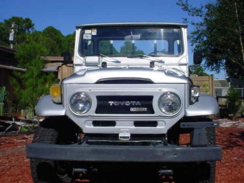 1978 TOYOTA LAND CRUISER HJ 45 PICK UP DIESEL 4X4 READY TO ROLL !, image 21