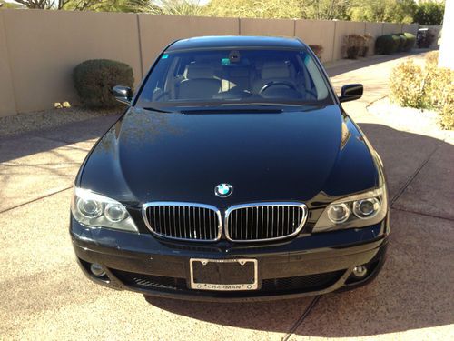 2007 bmw 750li base sedan 4-door 4.8l