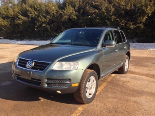 2004 volkswagen touareg v6 sport utility 4-door 3.2l 4*4 excel shape no reserve