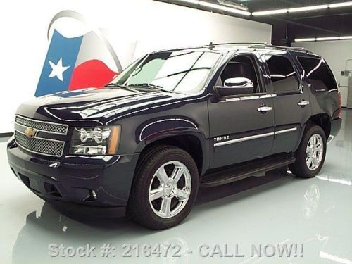 2013 chevy tahoe ltz sunroof nav rear cam dvd 20&#039;s 9k texas direct auto