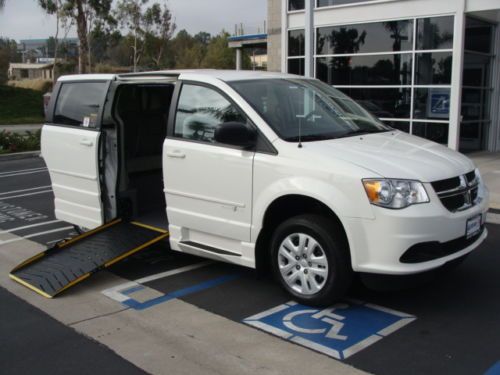 2013 dodge grand caravan handicap accessible wheelchair vans