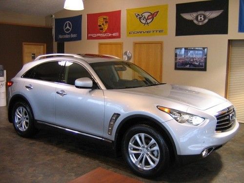 2012 infinity fx35 awd premium rear cameras roof heated leather bose navi call!!