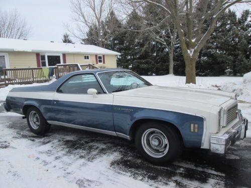 1976 chevy el camino nice solid driver car mild 350 v-8