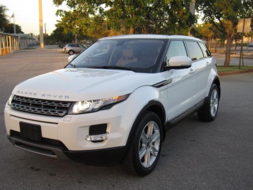 2012 evoque pure premium plus navigation rear camera panoramic roof one owner