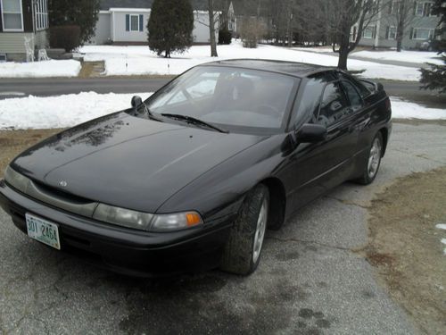 1992 subaru svx lsl coupe 2-door 3.3l black leather awd super rare!! l@@k