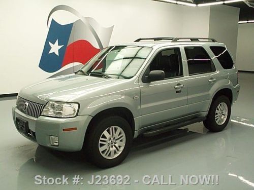 2005 mercury mariner heated leather roof rack only 62k texas direct auto