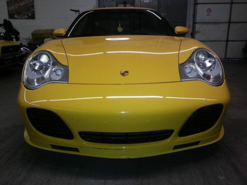 2002 Porsche 911 turbo, Speed yellow,Tip,Beautiful/LOADED/carbon tail, image 13
