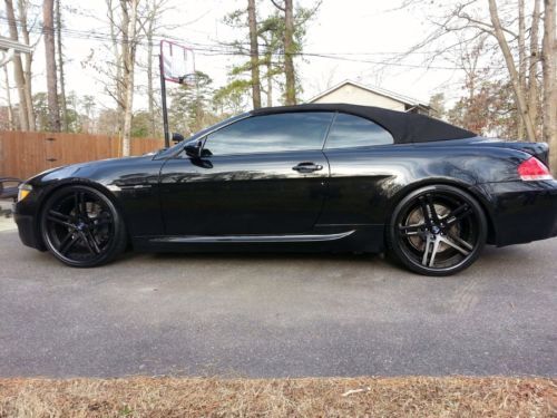 2007 bmw m6 base convertible 2-door 5.0l