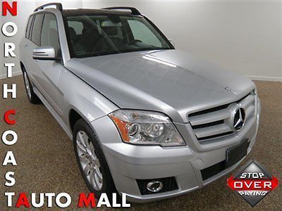 2012(12)glk350 4matic fact w-ty silver/black panoramic phone sirius save huge!!!