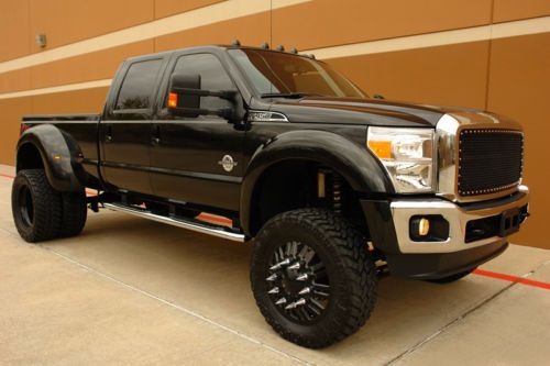 2012 ford f450 ultimate lariat fx4 crew cab diesel 4wd 8&#034; fabtech lift nav roof